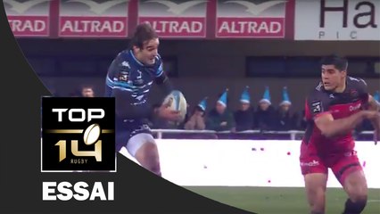 TOP 14 - Essai Joffrey MICHEL (MHR) – Montpellier-Toulon – J14 – Saison 2016-2017