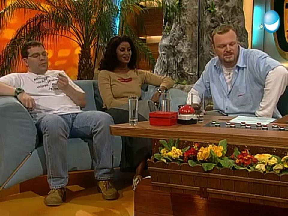 Jeanette Biedermann flirtet mit Raab - TV total classic