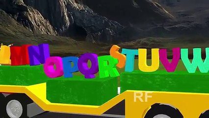 ABC Songs For Children On Train | Latest Alphabet Songs For Children | Latest ABC Songs