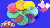 Play Doh Cake Frozen! - How to make cake playdoh for Peppa pig videos toys