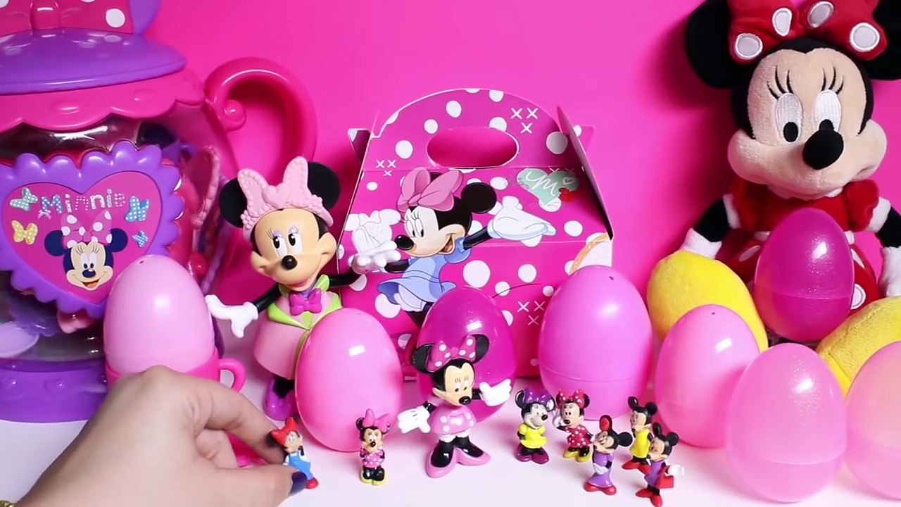 Minnie Mouse Surprise Box Minnie Mouse Surprise Eggs Minnie Mouse Bowtique Disney Toy Videos
