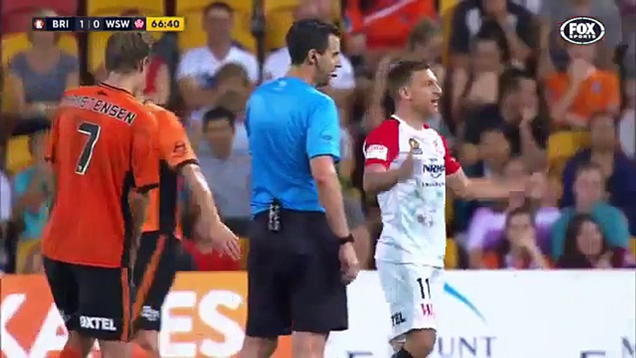 Brisbane Roar 1:1 Western Sydney (Australian A-League. 23 December 2016)