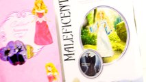 NEW Maleficent Movie Barbie Dolls Princess Aurora new Unboxing Review by Disney Cars Toy Club