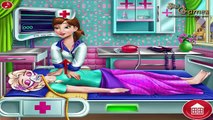 FROZEN ELSA Bran Surgery, Elsa Resurrection & Elsa Throat Doctor Video Games For Kids!