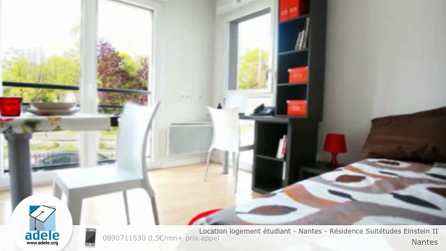 Location logement étudiant - Nantes - Résidence Suitétudes Einstein II