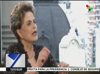 Rousseff: Los países deben relacionarse respetando sus diferencias