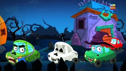 Little Red Car| trick or treat| Halloween videos for children