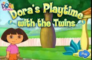 Doras PlayTime With the Twins Called Dora La Exploradora en Espagnol baby games jeux de filles