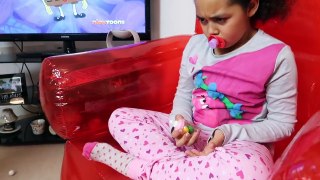 Bad Baby Bottle Magic Gumballs - Giant Gummy Chair - Crybaby Surprise Eggs