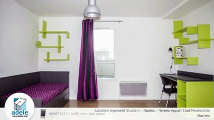 Location logement étudiant - Nantes - Néméa Appart'Etud Montecristo