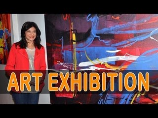 Sushmita Sen At Rouble Nagi's Art Exhibition