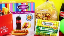 Coca Cola Themed Hot Dog Maker & Coke Toaster   Surprise Egg with Gummy Candy by DisneyCarToys