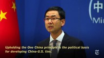 Chinese Foreign Ministry Alarmed by Trump’s Remarks