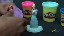 Play Doh Sparkle Princess Ariel Elsa Anna Disney Frozen | Disney Princess Play Doh Girls Collection
