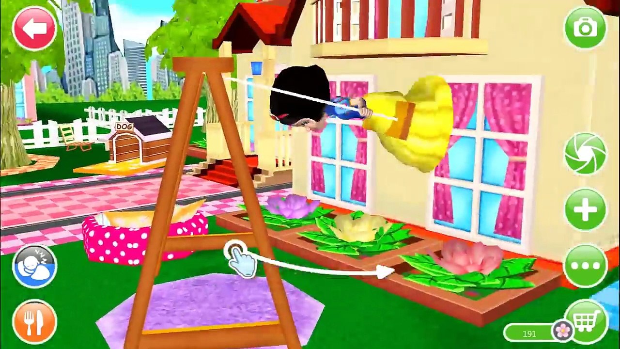 Cartoon for Children Kids Learn Play Ava the 3D Doll - Snow White Doll