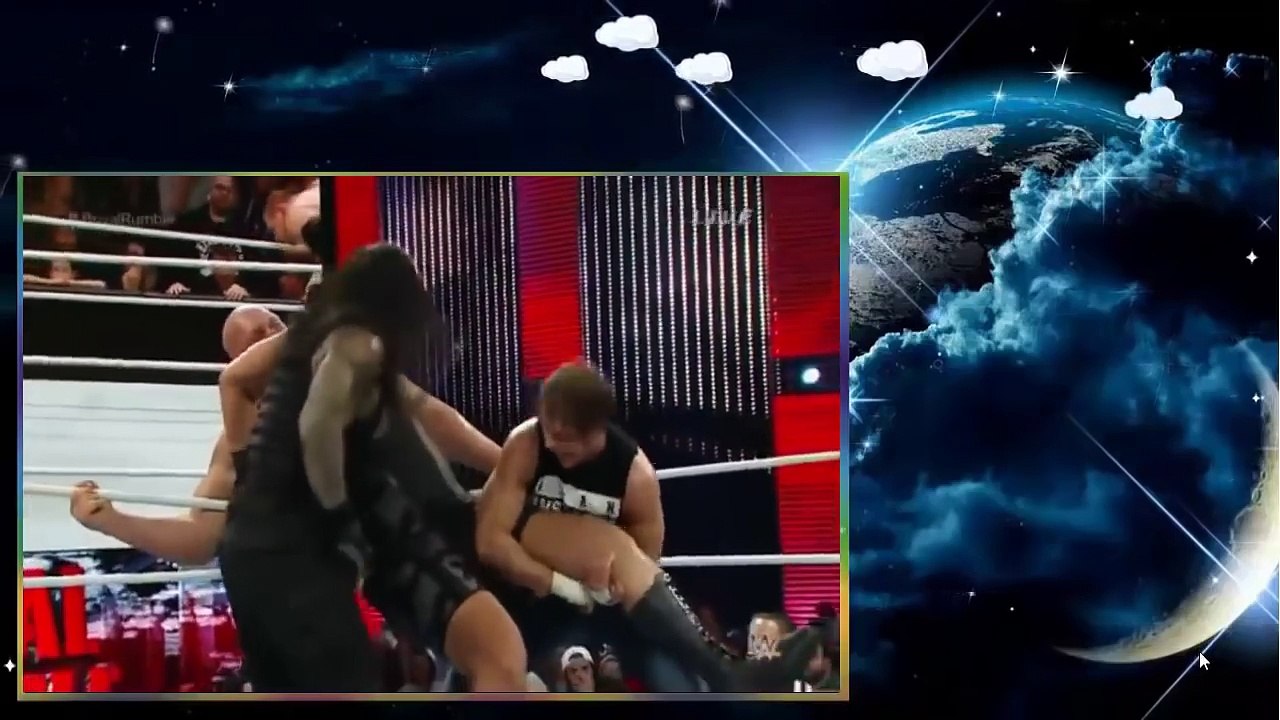 Roman Reigns vs Big Show vs Kane vs The Rock vs Dean Ambrose vs Rusev vs Bray Wyatt FULL Match HD