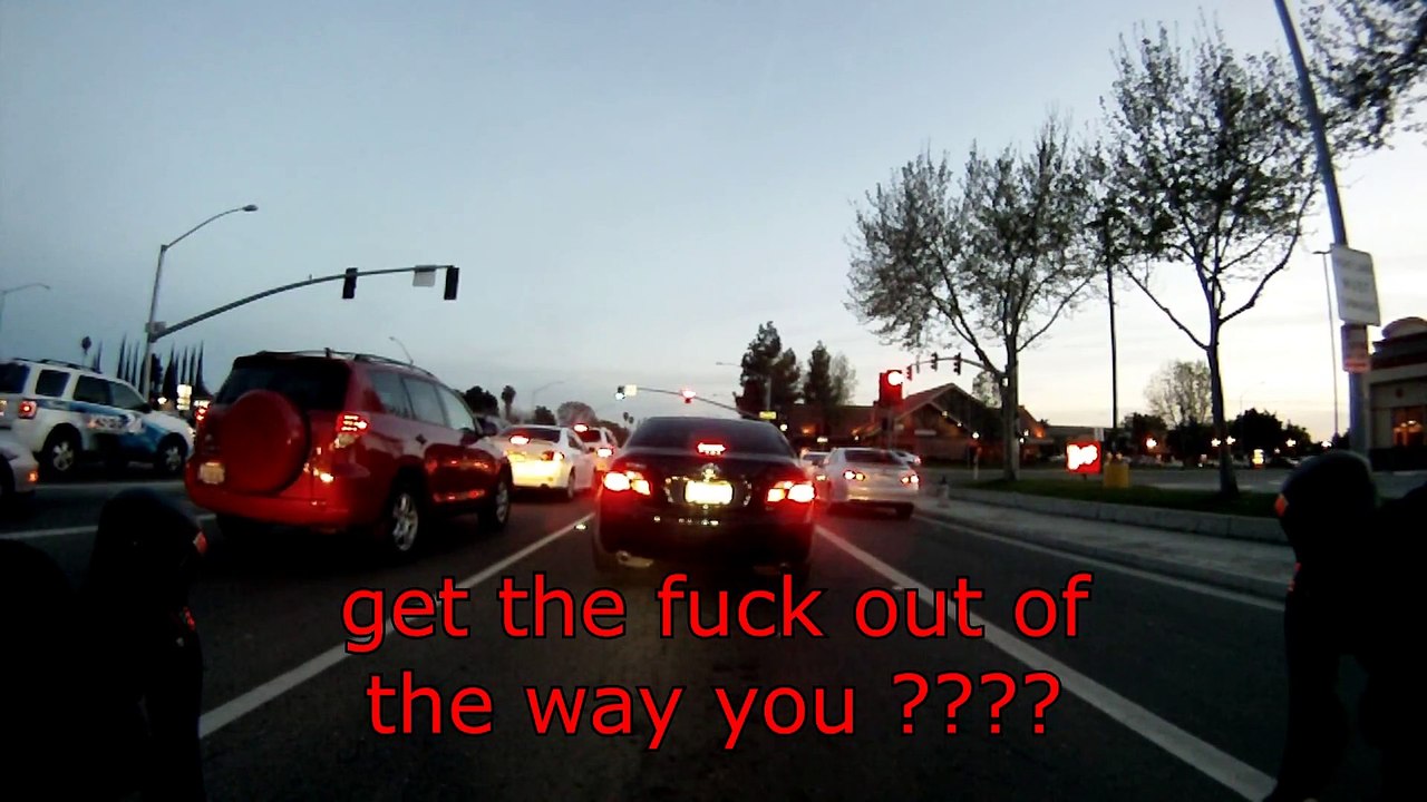 Fresno Road Rage At Cyclist