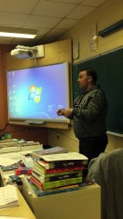 Conférence; École primaire secondaire Fréchette.