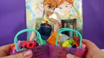 Disney Frozen Fever 2 Dress Up Surprise Toys and Giant Surprise Egg, Anna Birthday