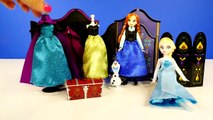 FROZEN Official Disney Store Dolls Elsa and Anna Wardrobe Playset Furniture Outfits Shoes Clothing