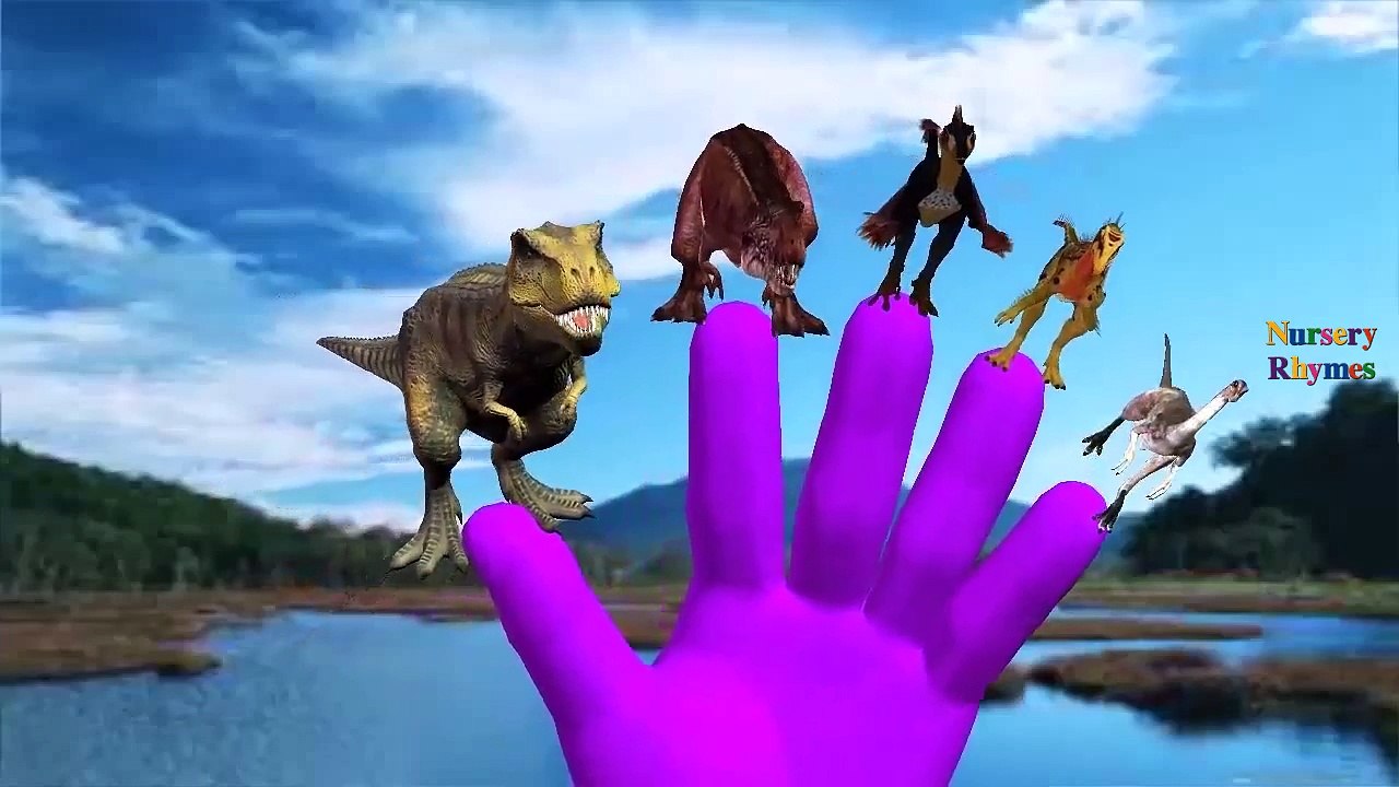 Finger Family Nursery Rhymes Dragons Dinosaurs Cartoons King Kong ...