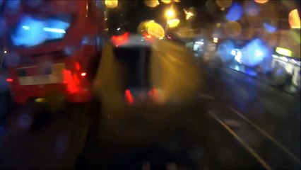 Driver on phone threatens to run me over