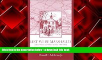 READ book  Lest We Be Marshalled: Judicial Powers and Politics in Ohio, 1806-1812 (Law,