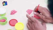 How To Make Play Doh Peppa Pig | Kids Crafts | Tutorial | Cartoon Rhymes