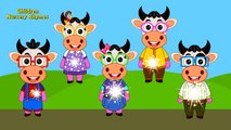 Finger Family Cow Family Nursery Rhymes | Cow Finger Family Songs | Daddy Finger Song