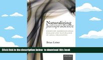 READ book  Naturalizing Jurisprudence: Essays on American Legal Realism and Naturalism in Legal