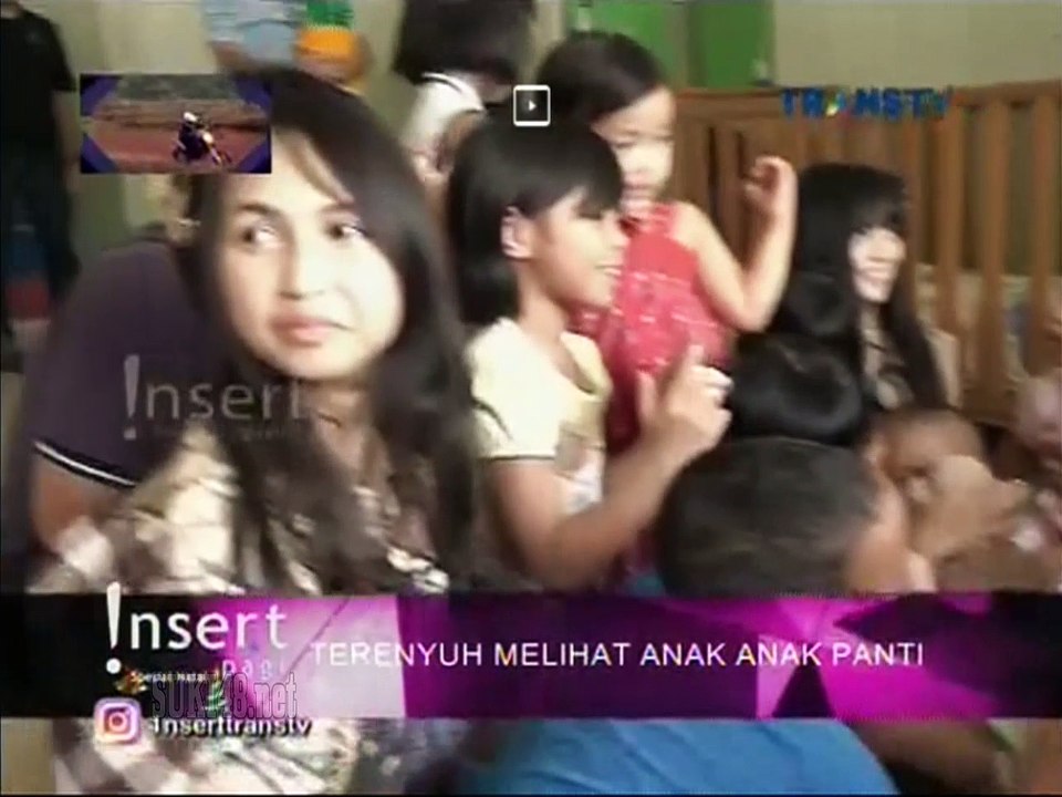 Liputan Ve, Yupi & Stefi JKT48 Sambangi Panti Asuhan @ Insert Trans TV 161224