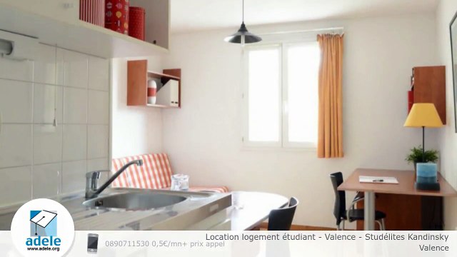Location logement étudiant - Valence - Studélites Kandinsky