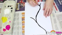 How to do Cherry Blossom Painting