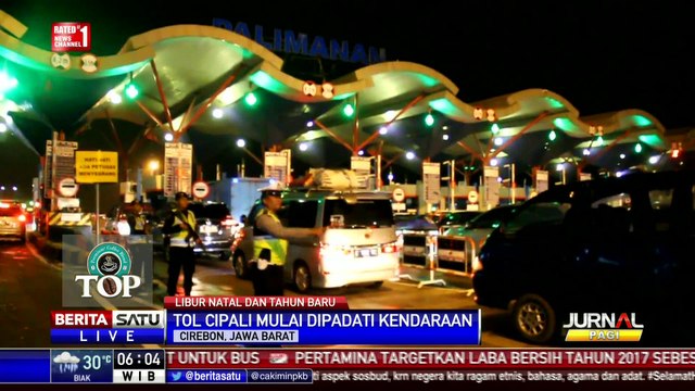 Antrean Kendaraan di Gerbang Tol Cipali Hingga 6 Kilometer