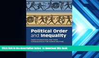 FREE [PDF]  Political Order and Inequality: Their Foundations and their Consequences for Human