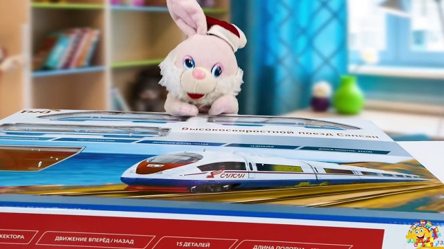 Euroexpress 2 High-Speed Railway with Passenger Train ICE 3 Toys VIDEO FOR CHILDREN