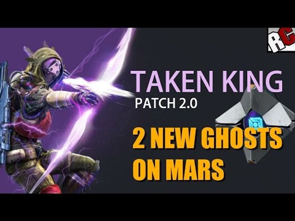 Destiny The Taken King - 2 New Dead Ghost Locations in The Black Garden on mars (Patch 2.0)