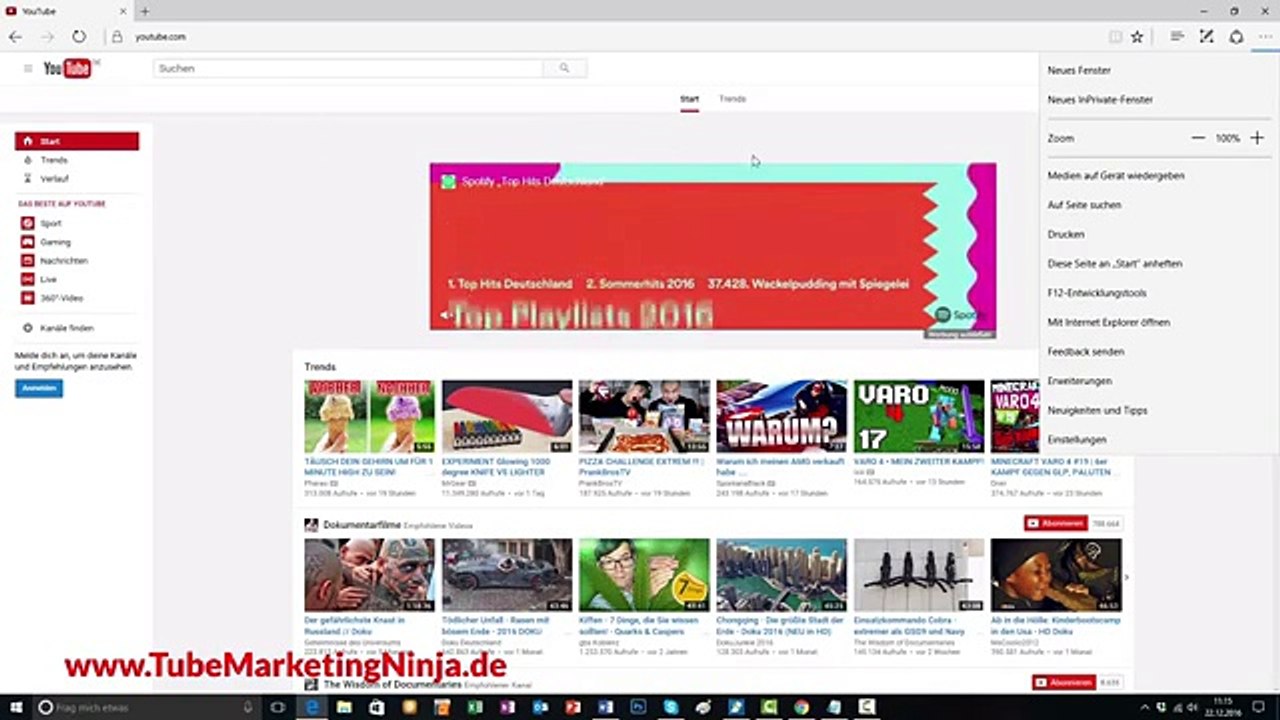 Online Geld verdienen mit Affiliate Marketing - Geld verdienen mit dem Tube Marketing Ninja!