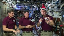 Χριστουγεννιάτικες ευχές από τον Διεθνή Διαστημικό Σταθμό