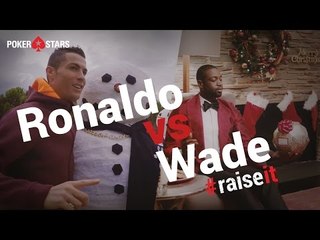 Cristiano Ronaldo vs. Dwyane Wade Holiday Challenge #RaiseIt