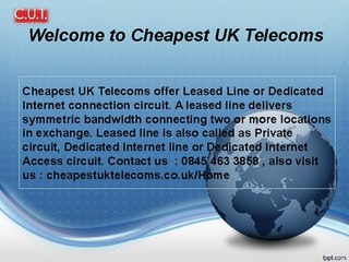 Telecom Service Providers in London - Cheapestuktelecoms.co.uk