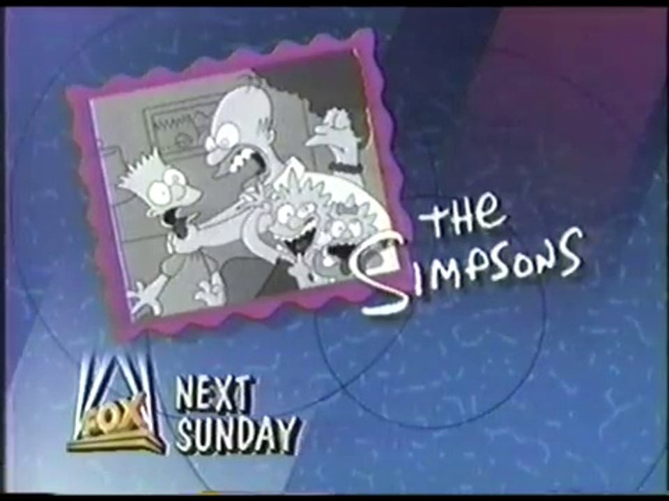 The Simpsons Promo from 1989