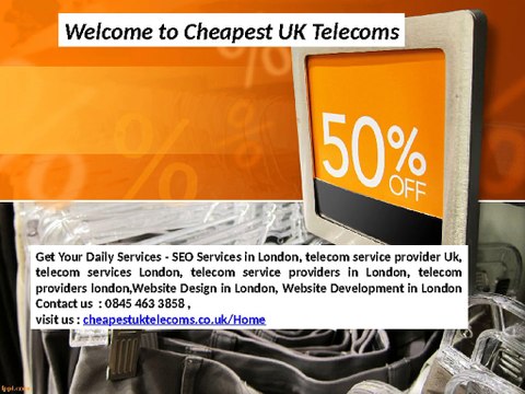 Cheapest UK Telecoms Offer - Bonded Broadband