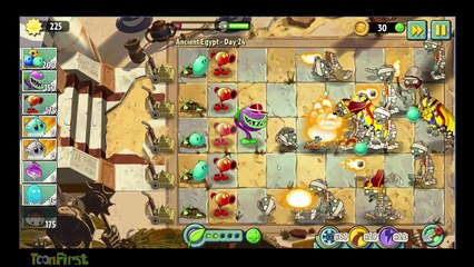 Download Video: Plants Vs Zombies 2 Vasebreaker: CHOMPER, Bowling Bulbs, Fire PeaShooter, New Plants, Power up,