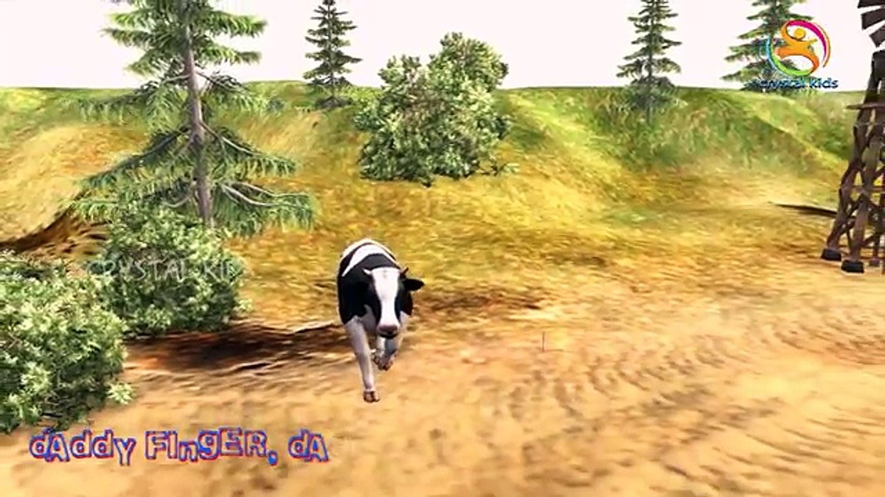 3d Funny Animals Animated Finger Family Nursery Kids English Rhymes