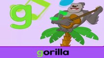 تعليم الأطفال الحروف الإنجليزية | حرف G g
