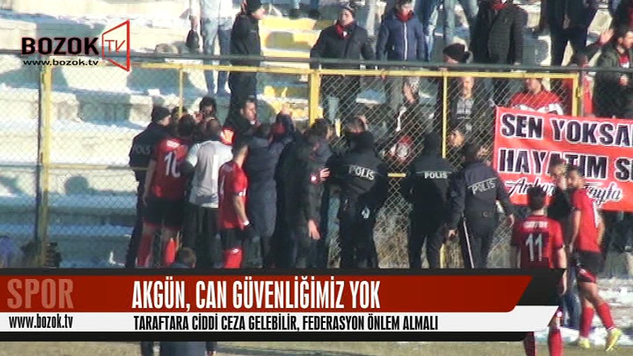 Asbaşkan Akgün, Taraftara Ciddi Ceza Uygulanabilir