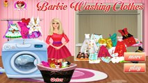 Barbie Washing Clothes | Best Game for Little Girls - Baby Games To Play