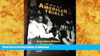 EBOOK ONLINE  Great American Trials READ ONLINE