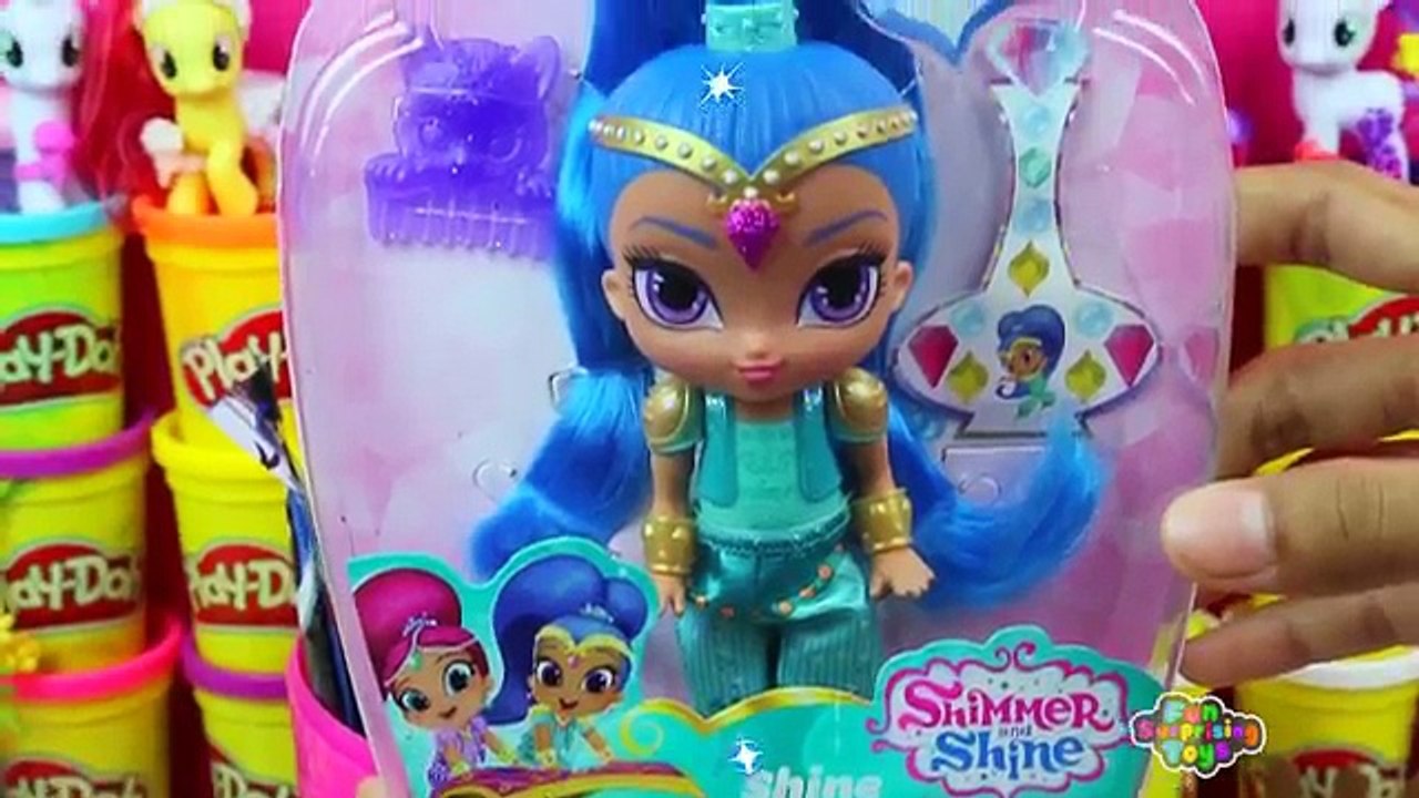 Shimmer and Shine GIANT Shine Surprise Egg - Play Doh Huevos Sorpresa